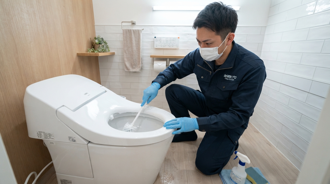 トイレクリーニングのイメージ